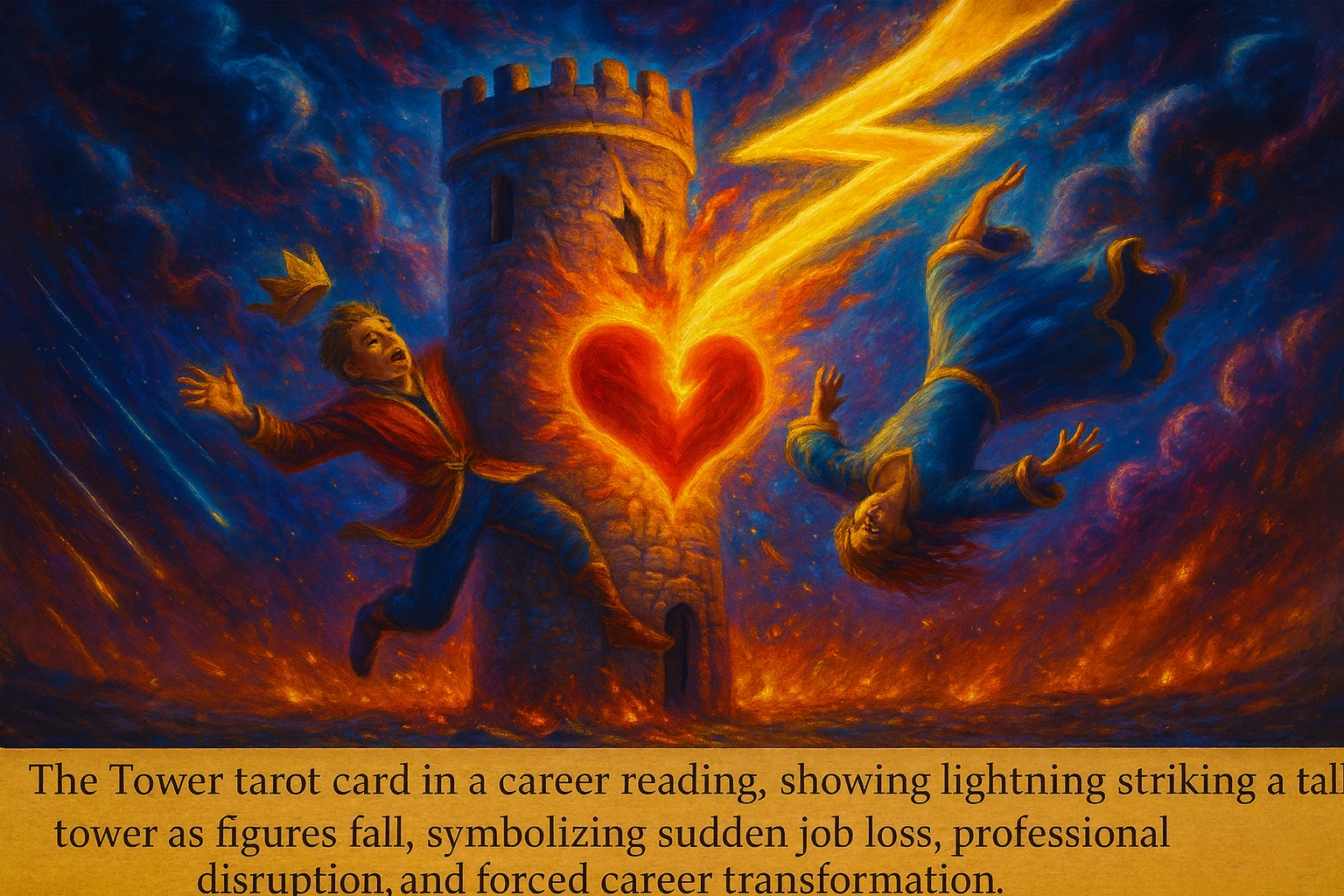 13 Brutal Truths About The Tower Card Meaning in a Career Reading (And How to Rebuild Stronger)