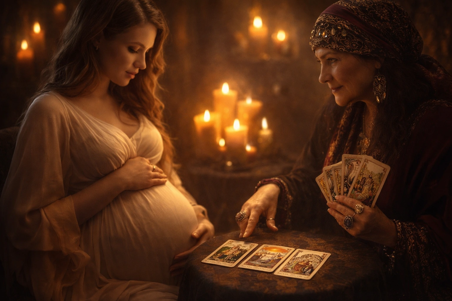 Expecting? 7 Tarot Cards For Pregnancy