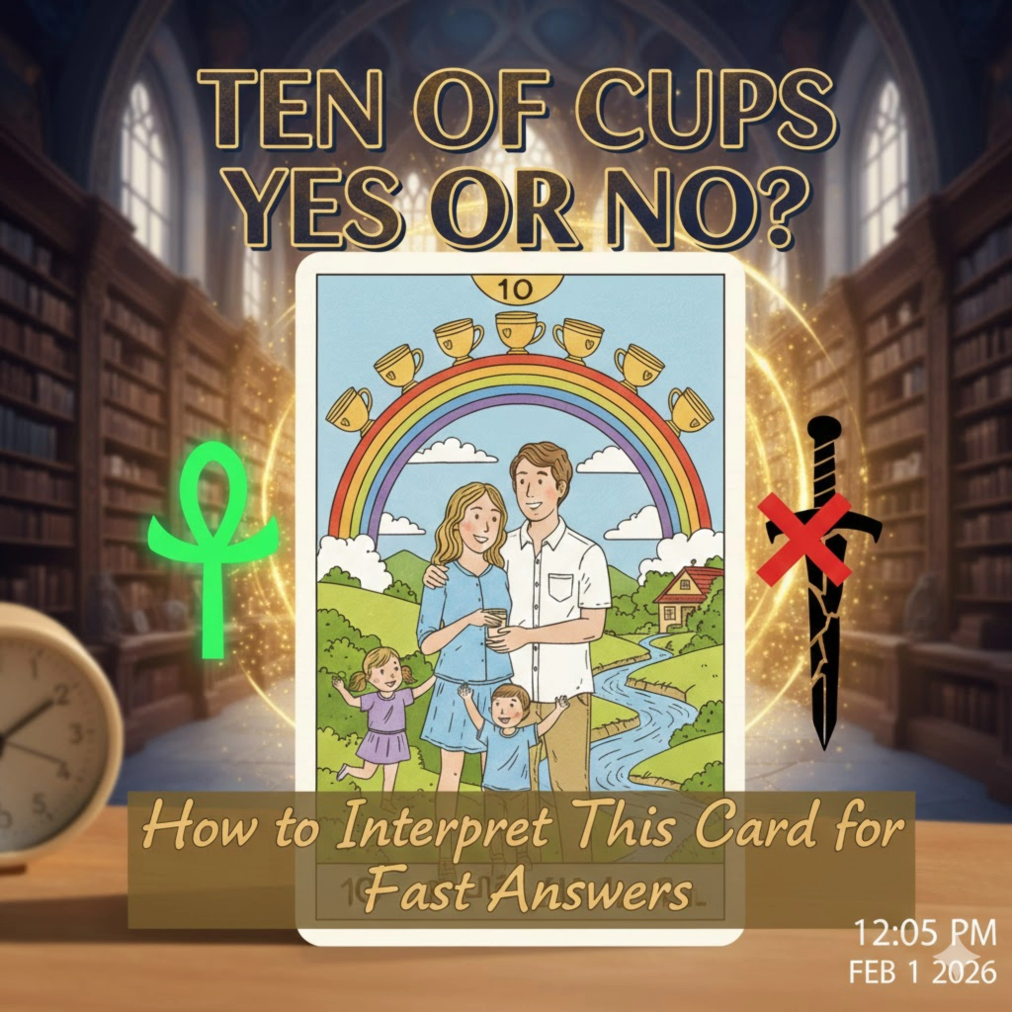 Ten of Cups Yes or No? How to Interpret This Card for Fast Answers