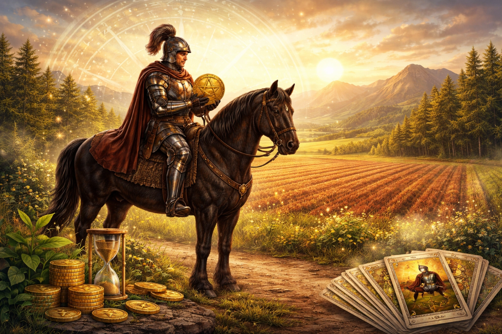 How Long Will it Take? Understanding the Knight of Pentacles Speed and Timing in Tarot