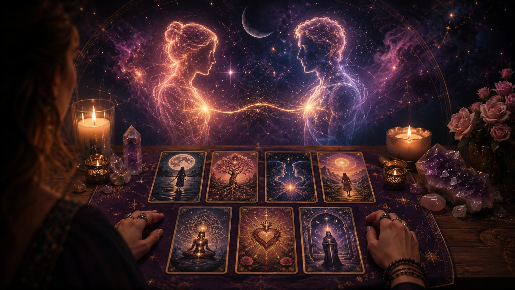 Twin Flame Tarot Spread: 7 Cards to Reveal Your Divine Connection