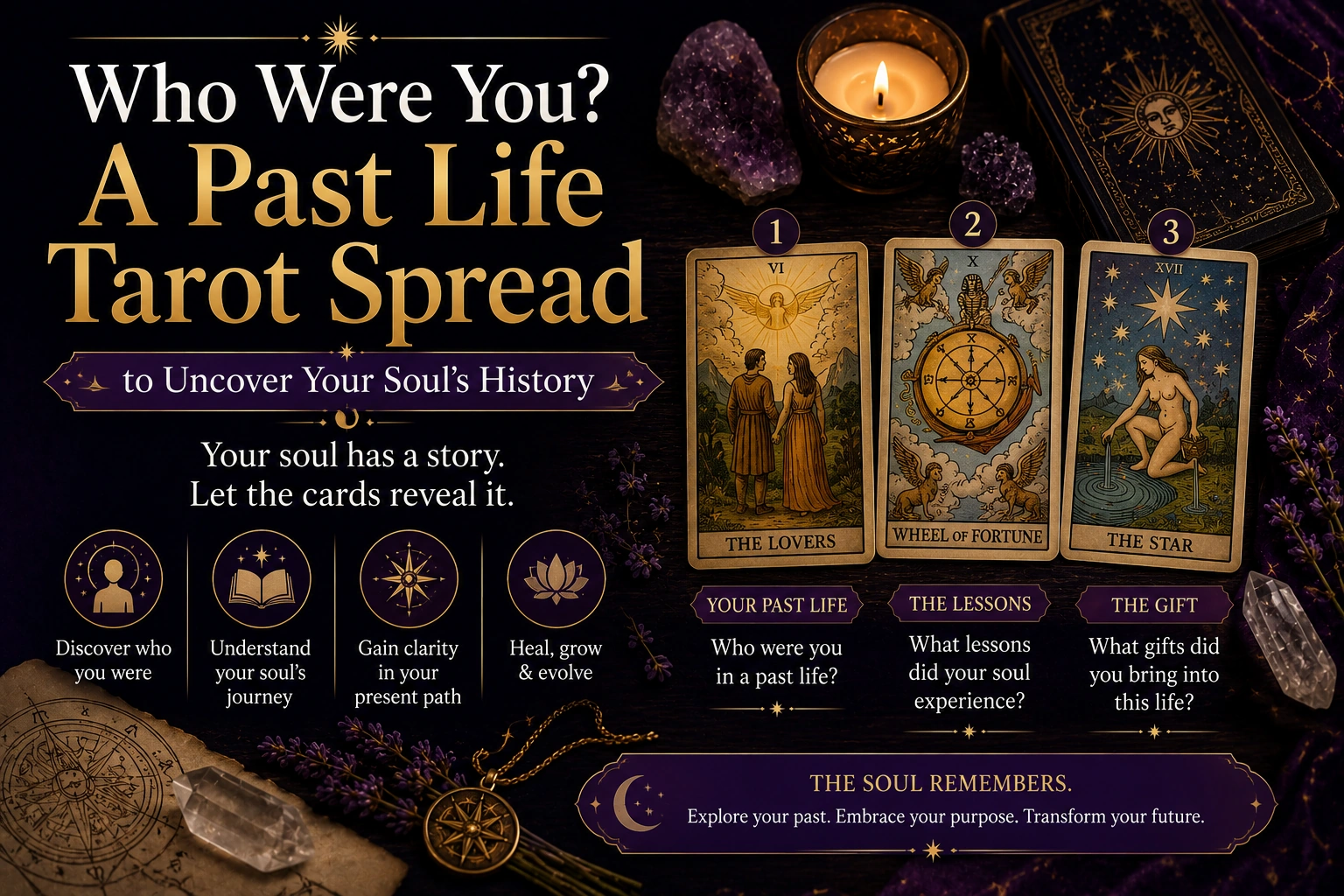 A Past Life Tarot Spread to Uncover Your Soul’s History